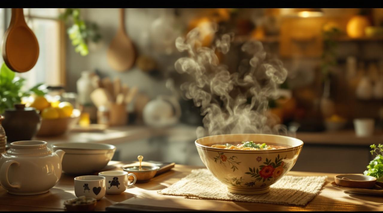 撸撸视频 - 妈妈的厨房：一碗热汤面